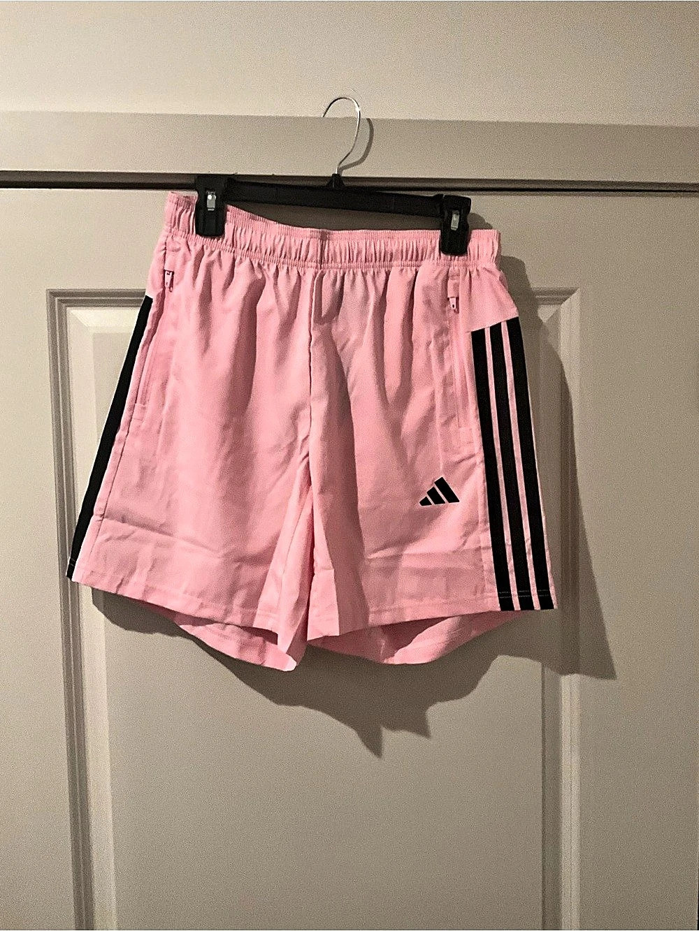 adidas Training Shorts Pink & Black Men's Medium NWT